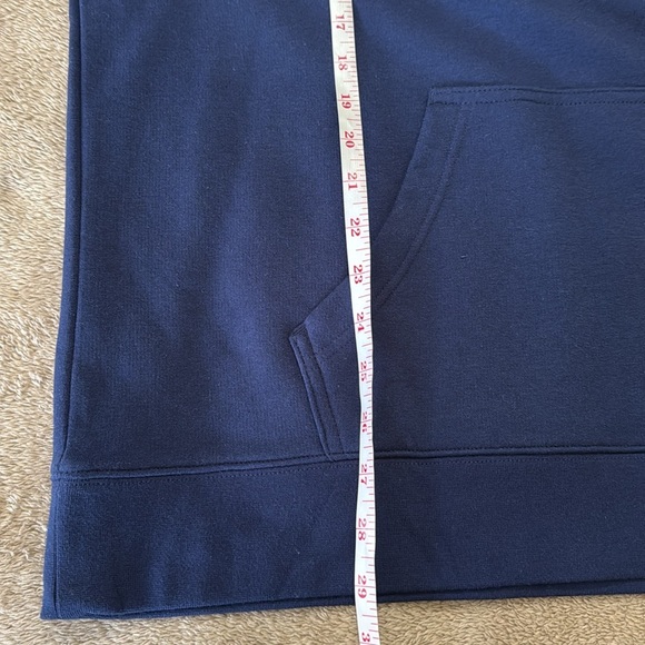 Fanatics NWT Georgetown Navy Hoodie with Light Gray Lettering - Picture 10 of 12